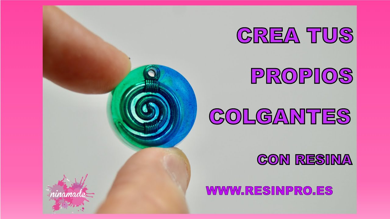 DIY. Colgantes únicos Con Resina  // Unique Pendants With Resin
