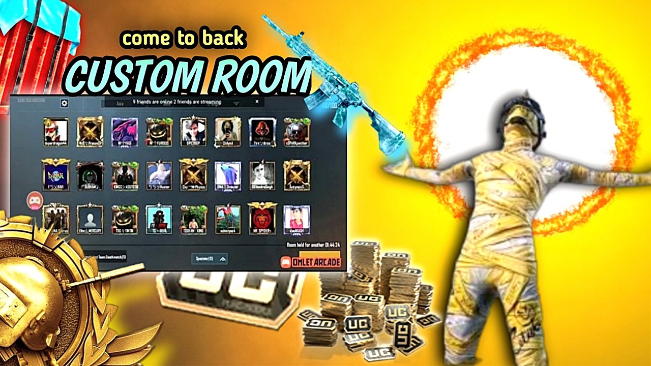 how to pubgmobile  custom room and rank push#pubgmobile