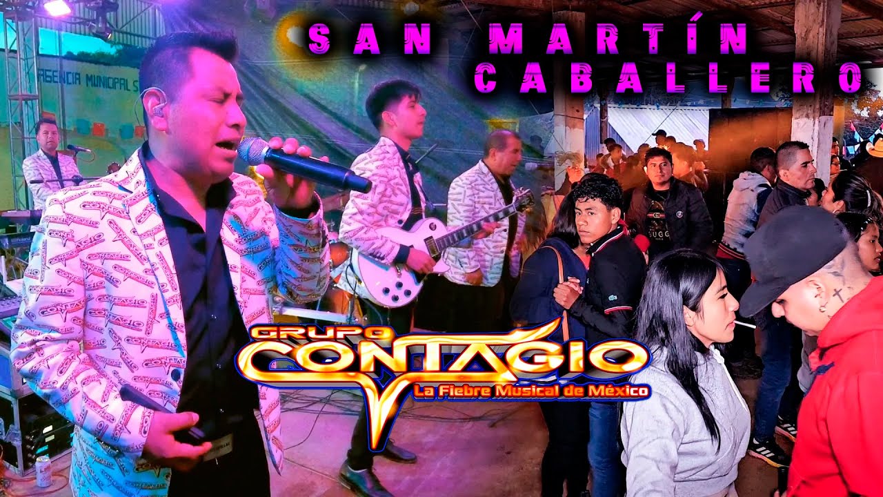 CUMBIA DEL SOL / RAMITA DE MATIMBA - GRUPO CONTAGIO EN SAN MARTÍN CABALLERO TENANGO, OAX.