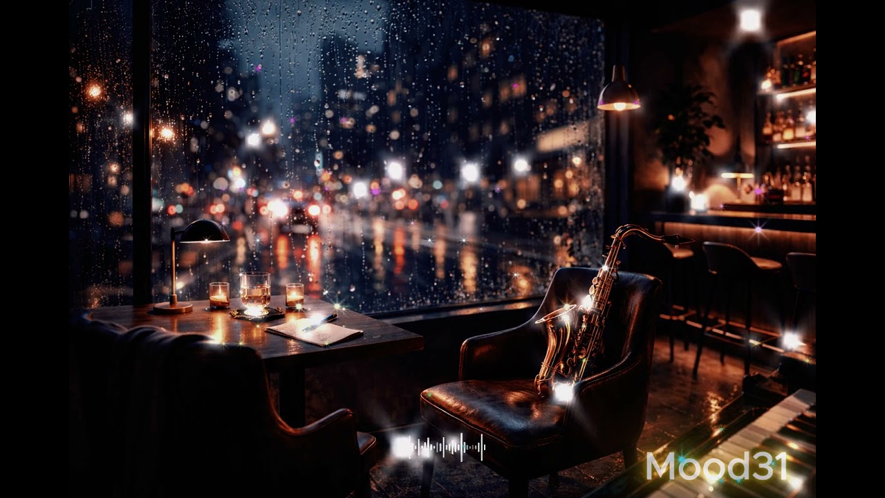 Rainy Jazz Night – Mood31 Vol.1 | 30min Cozy Cafe Atmosphere