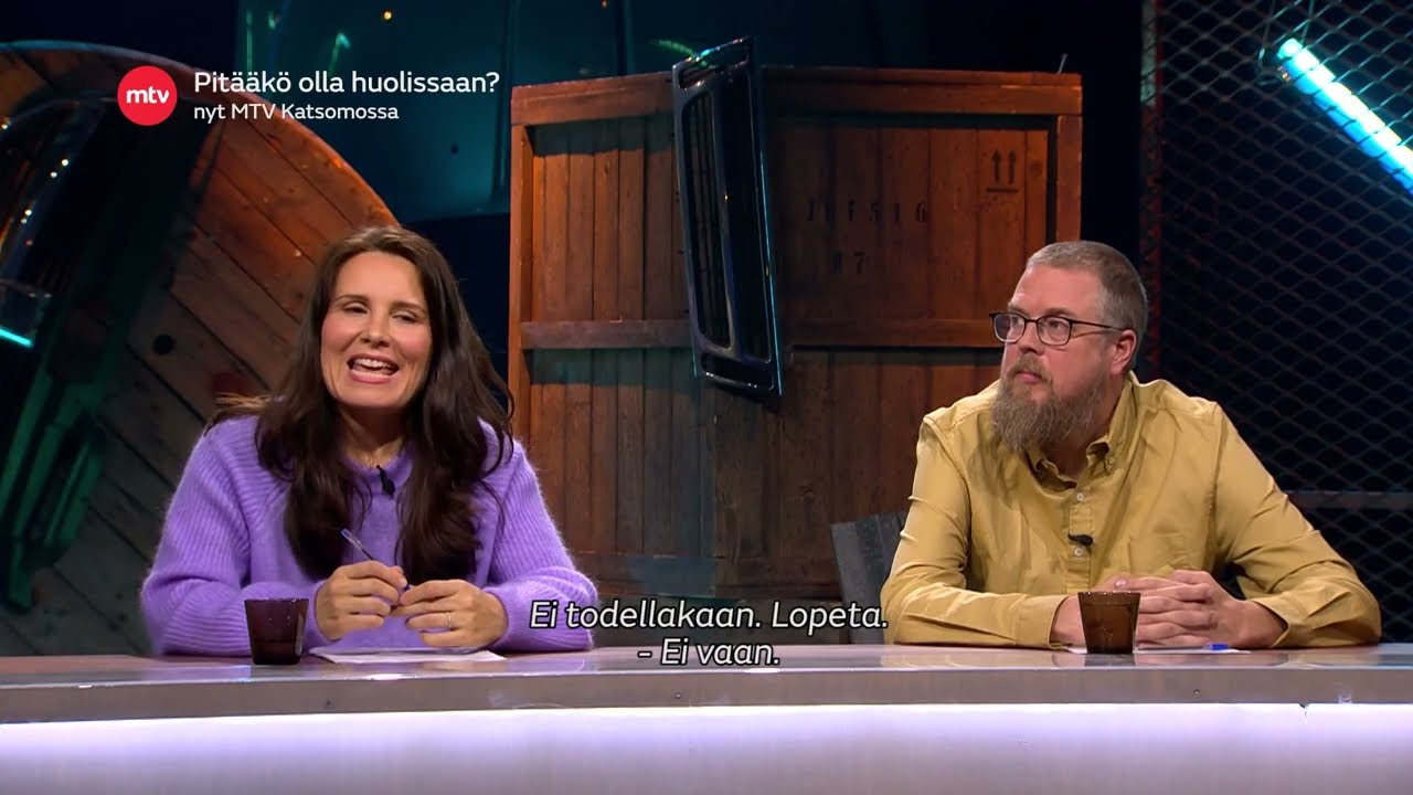 Panelistien viimeiset Pitääkö olla huolissaan? -sanat | 5. - 12. kaudet MTV Katsomossa