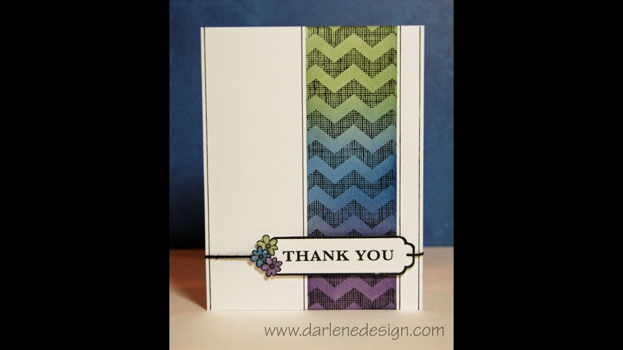 Chevron Clean & Simple Card