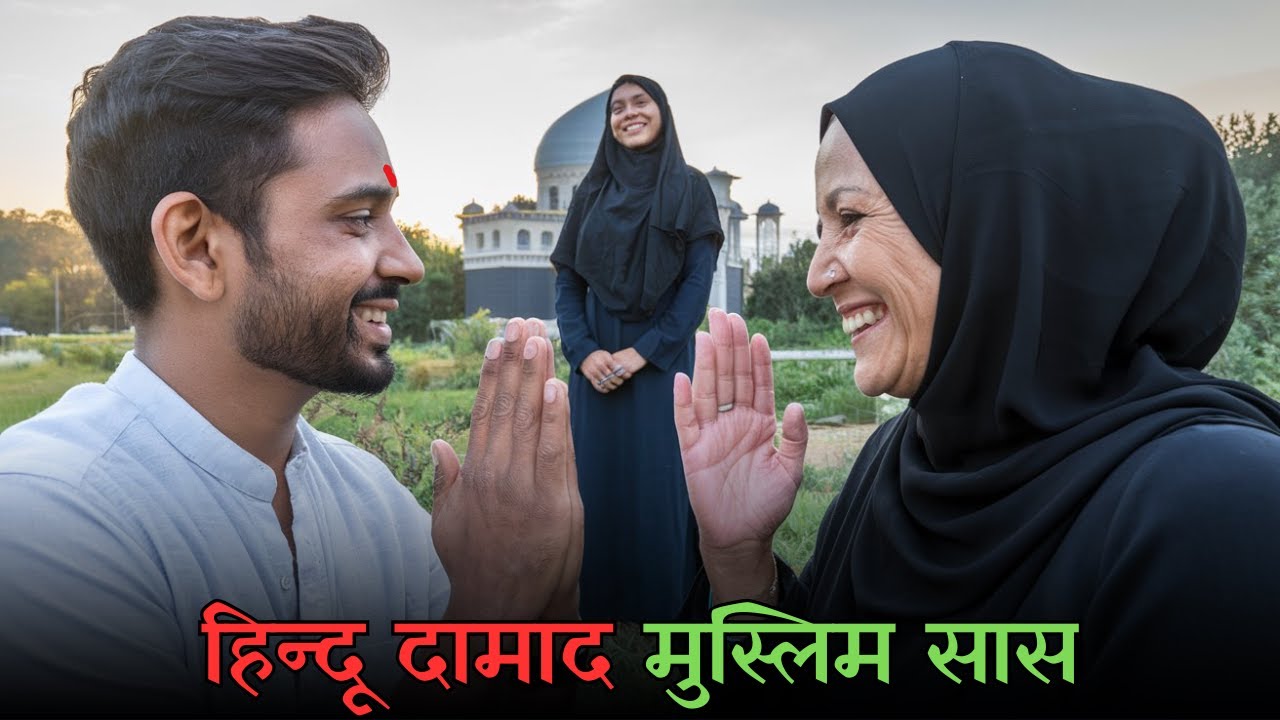 हिन्दू दामाद की मुस्लिम सास से पहली मुलाकात || Hindu Muslim Couple Vlogs || Hindu Muslim Love Story