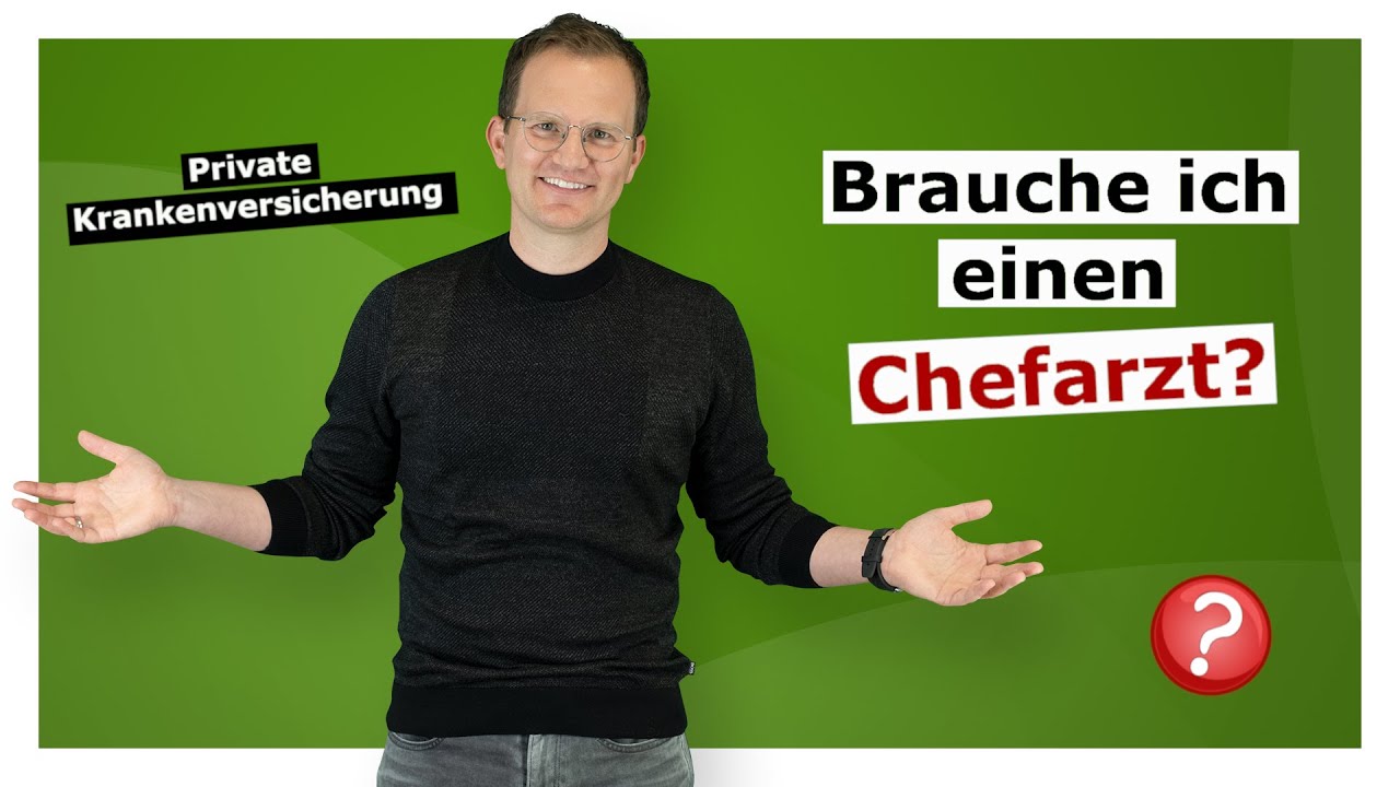 Brauche ich einen Chefarzt? Was die meisten nicht wissen!