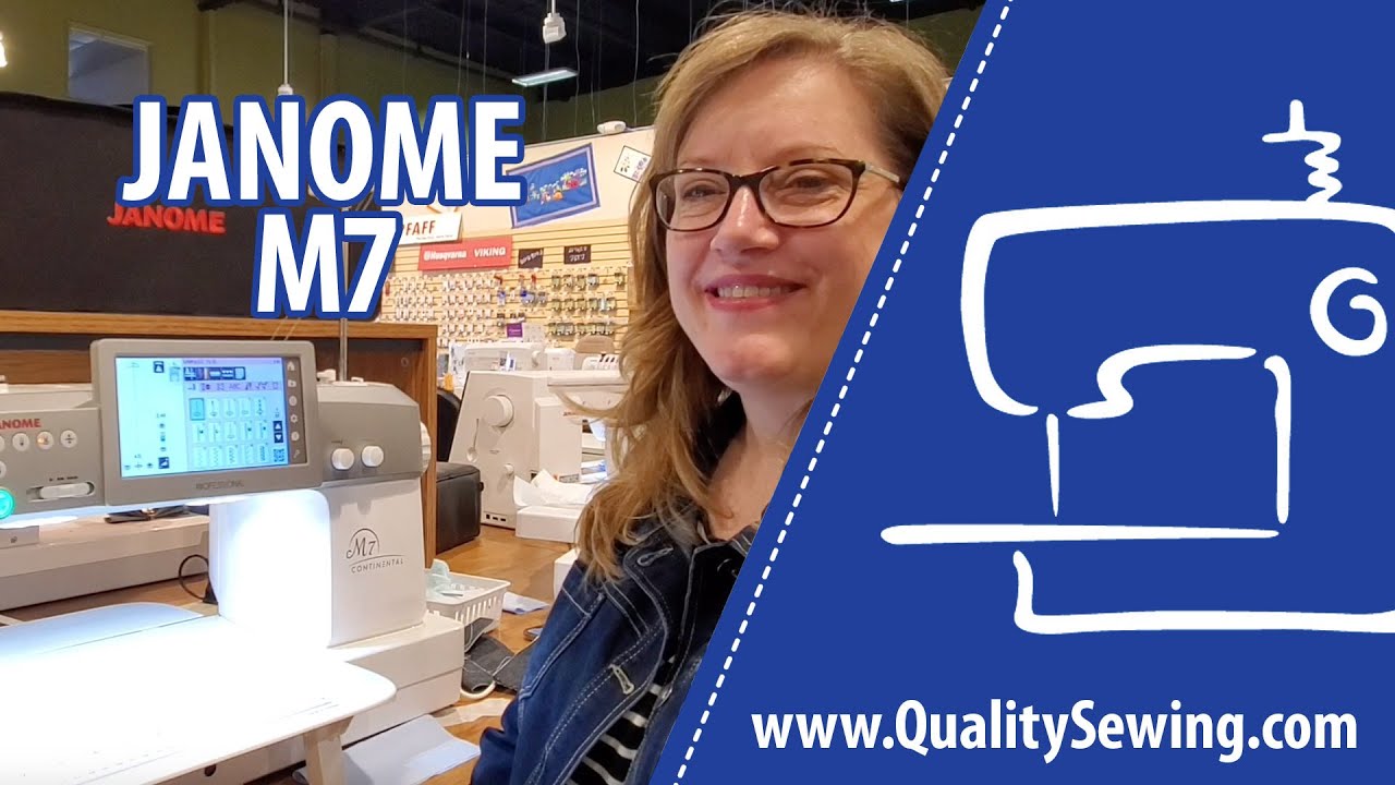 Janome Continental M7 Features & Demo