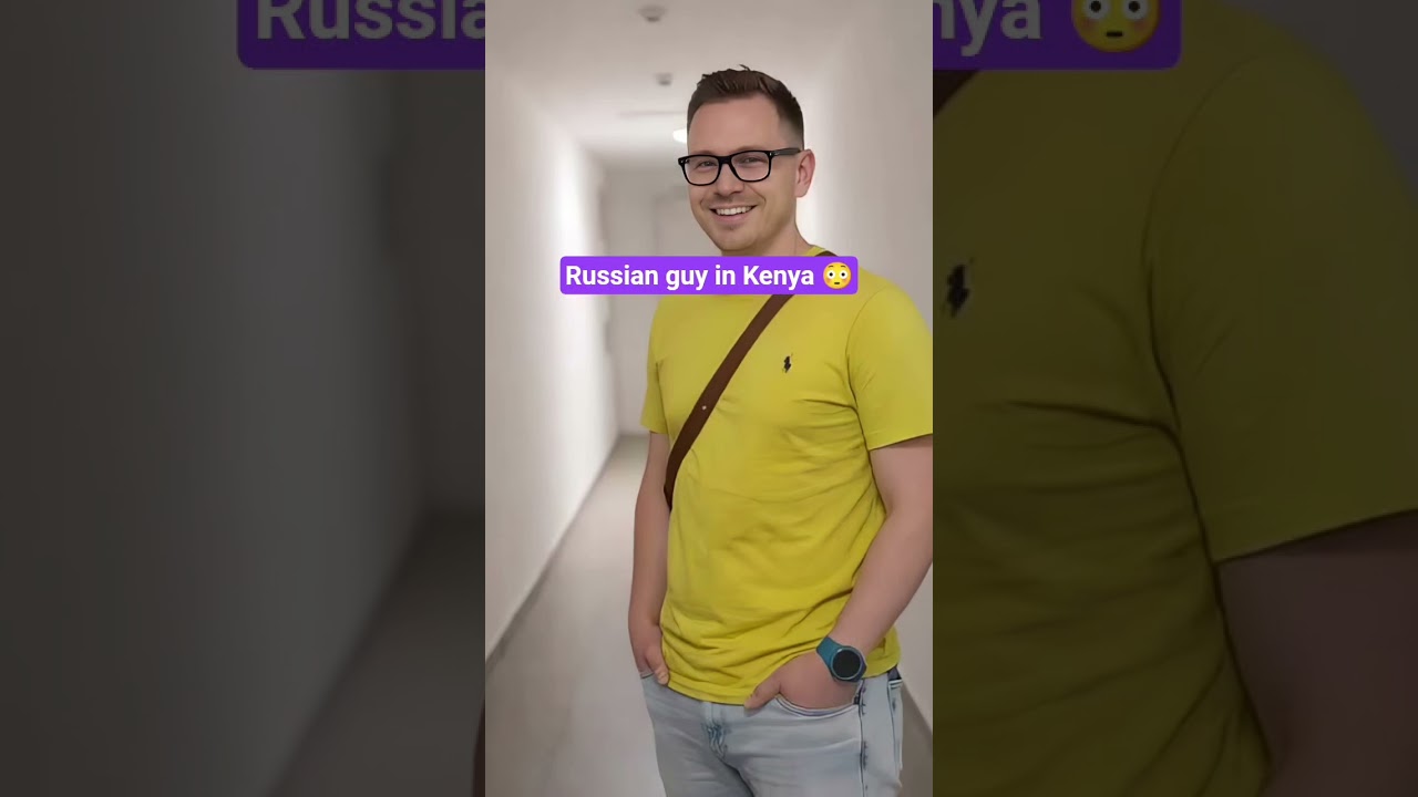 Russian Guy in Kenya Goes Viral 🇰🇪😳
