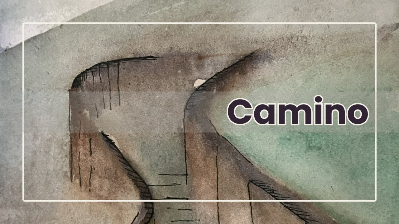 Un camino que se pierde entre la niebla | Proceso paso a paso