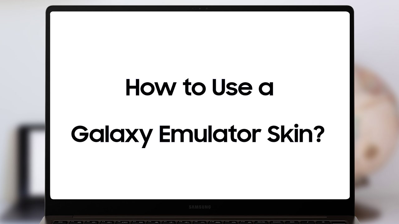 Как использовать скин эмулятора Galaxy