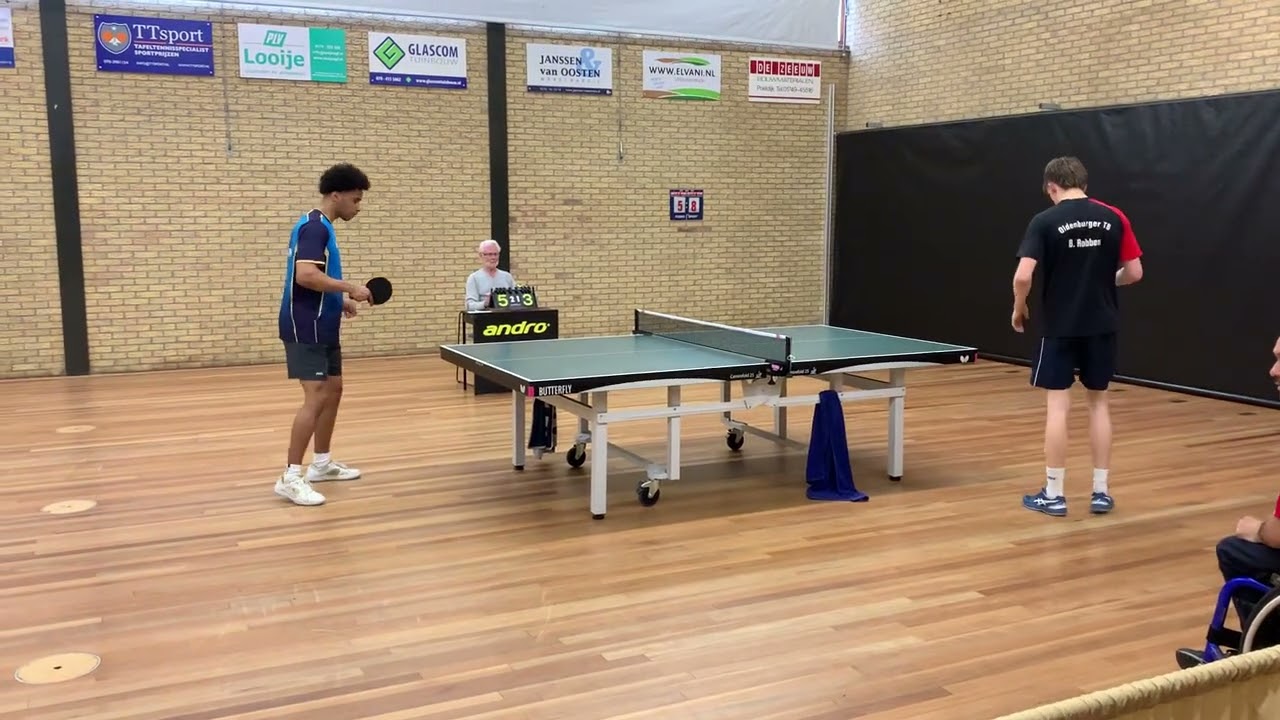 Gabrielius Camara - Bennet Robben | Halve finale game 4 | Top 20 Toernooi 2024