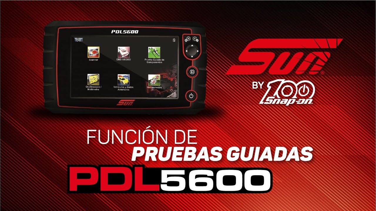Función de pruebas guiadas al inyector con la ayuda del PDL5600