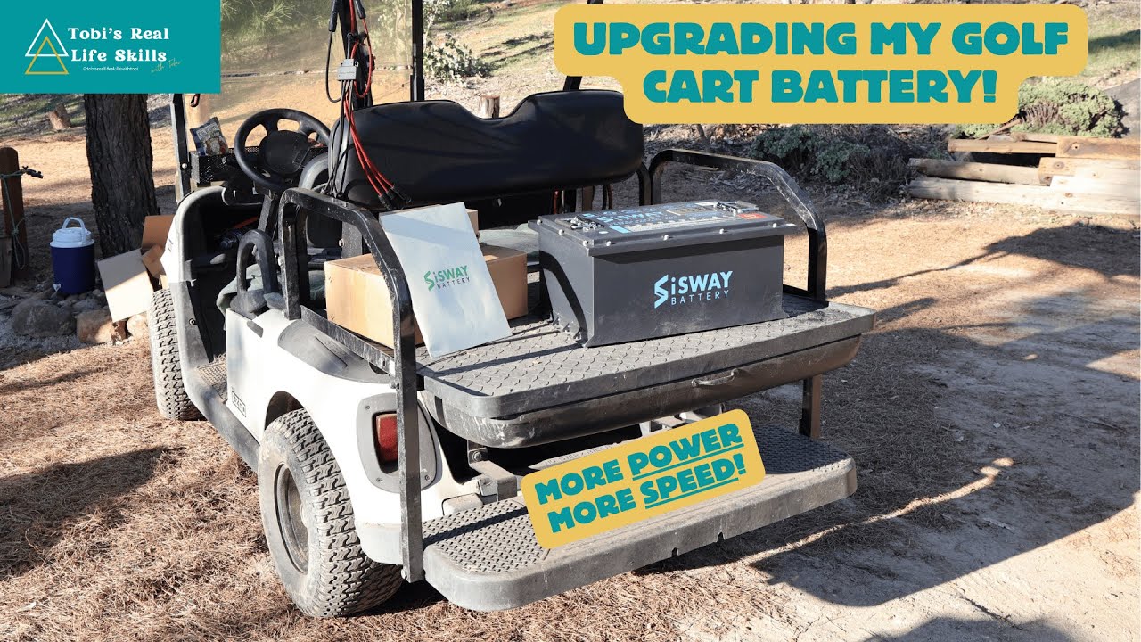 Upgrade Your 48V Golf Cart with a 105Ah Lithium Battery for Maximum Speed
