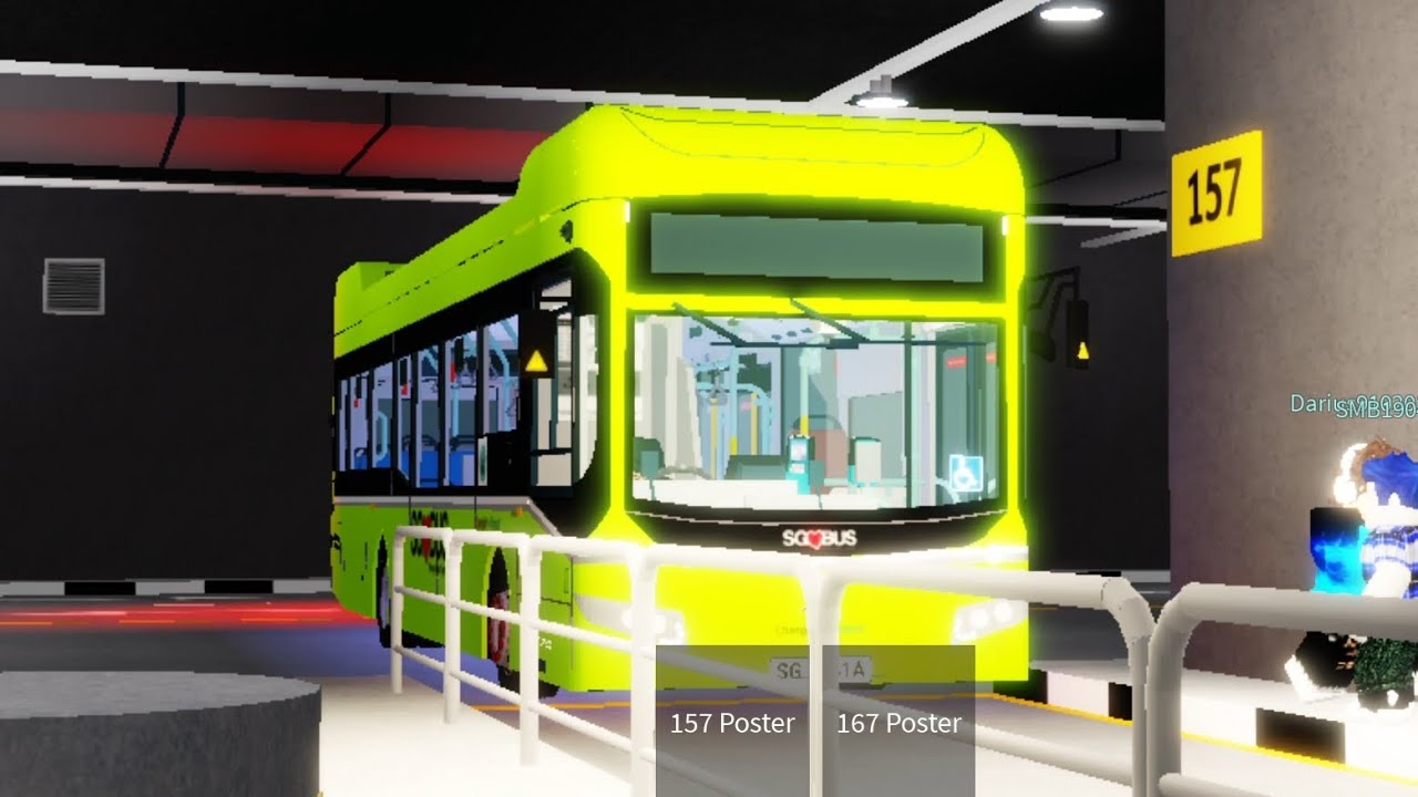 Roblox Riverside | Joyriding a Volvo B5LH Hybrid MCV Evora Euro 6 SG3027S on Service 157.