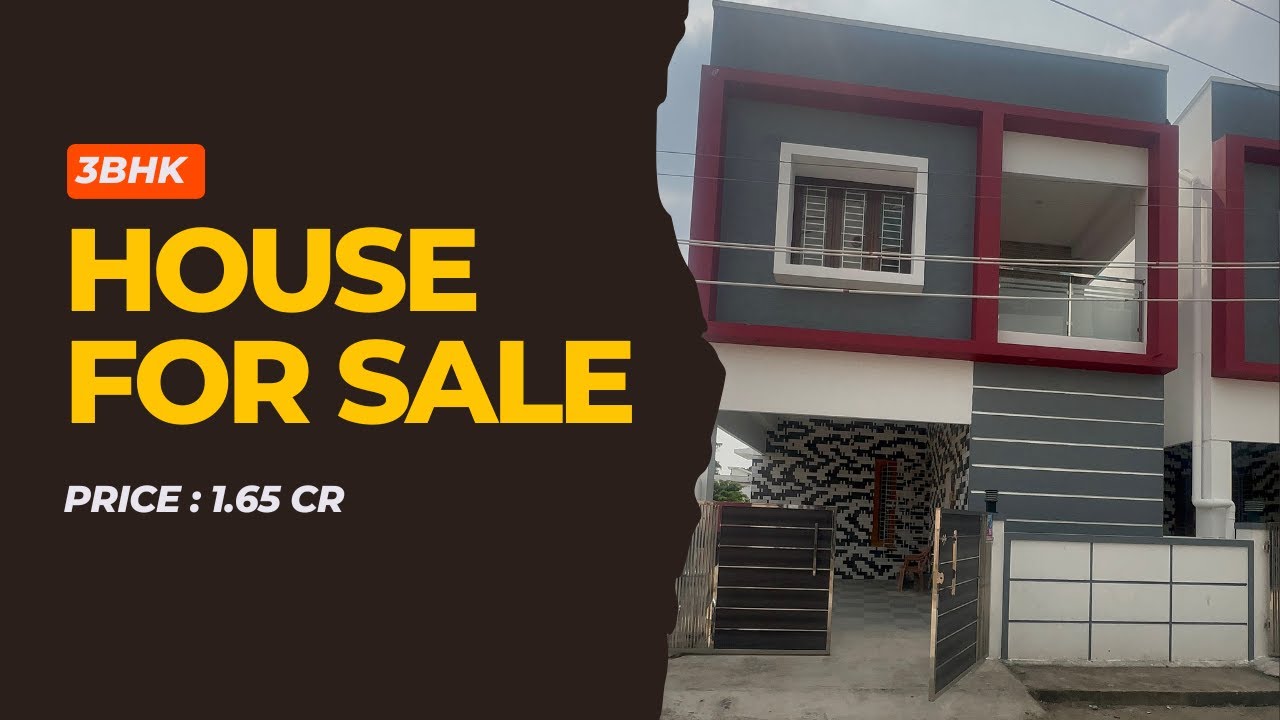 KV 137 - New House For Sale in Kolapakam ||3BHK ||North Facing ||CCP||