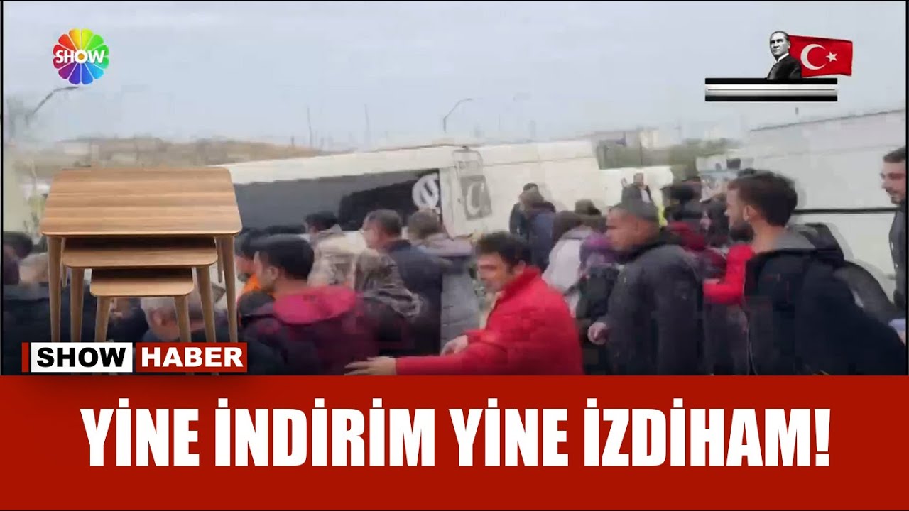 Alışveriş festivalinde sehpa izdihamı!