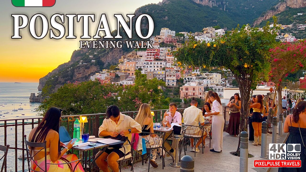 Positano Italy 4K | Amalfi Coast Walk in Italy’s Luxury Paradise 