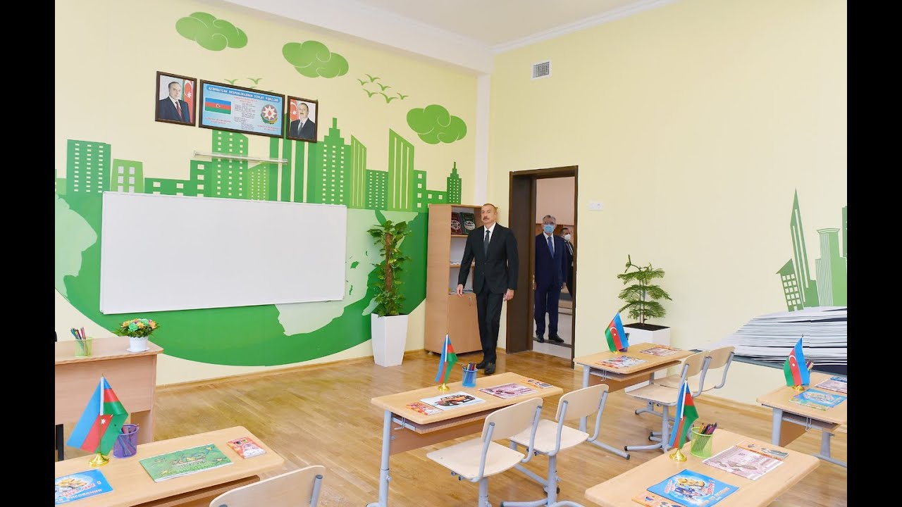 Bakı şəhərindəki 154 nömrəli məktəb üçün yeni bina inşa edilib