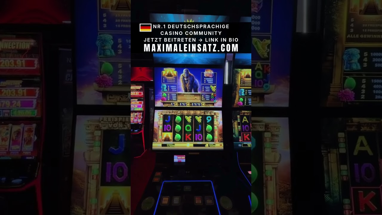 MERKUR KONGS TEMPEL FREISPIELE auf 100&euro; EINSATZ #MAXIMALEINSATZ #Spielbank #Casino Slots Spielothek