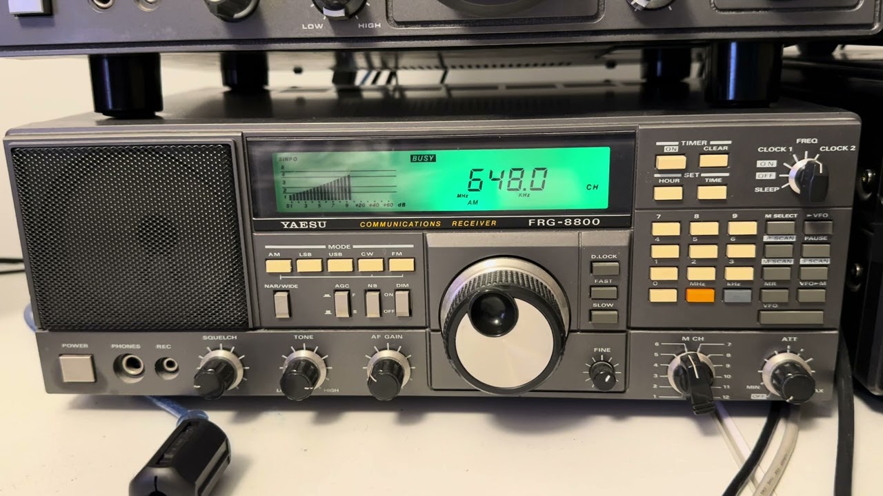 What's left on medium wave? Radio Caroline 648 kHz, Orfordness, Suffolk - the legend continues...