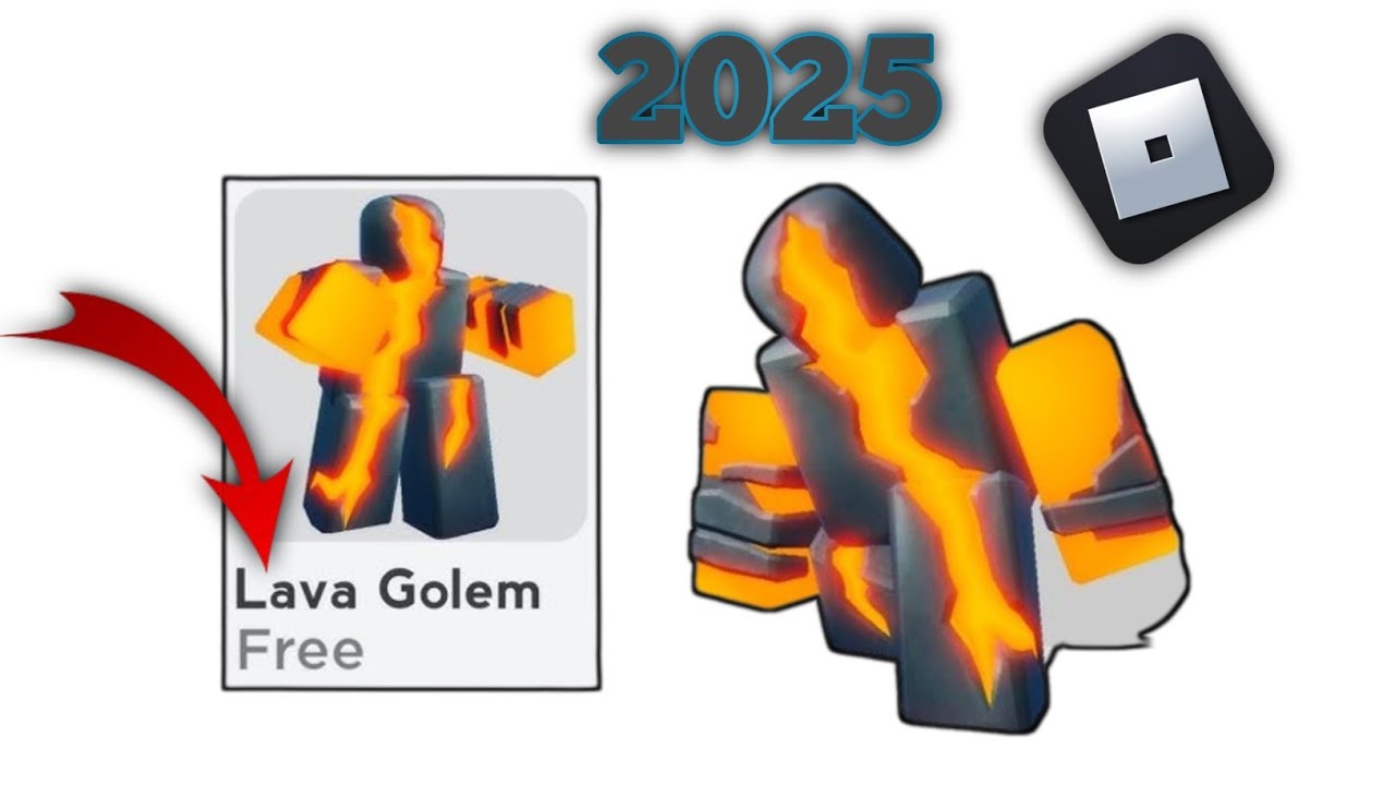 รีบหน่อย!! วิธีรับ Lava Golem ฟรีใน Roblox | ไอเทมฟรีใน Roblox (2025)