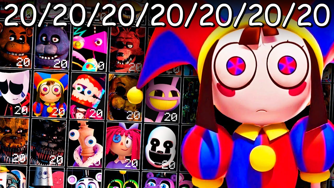 FNAF CUSTOM NIGHT COM AMAZING DIGITAL CIRCUS KKKKKK