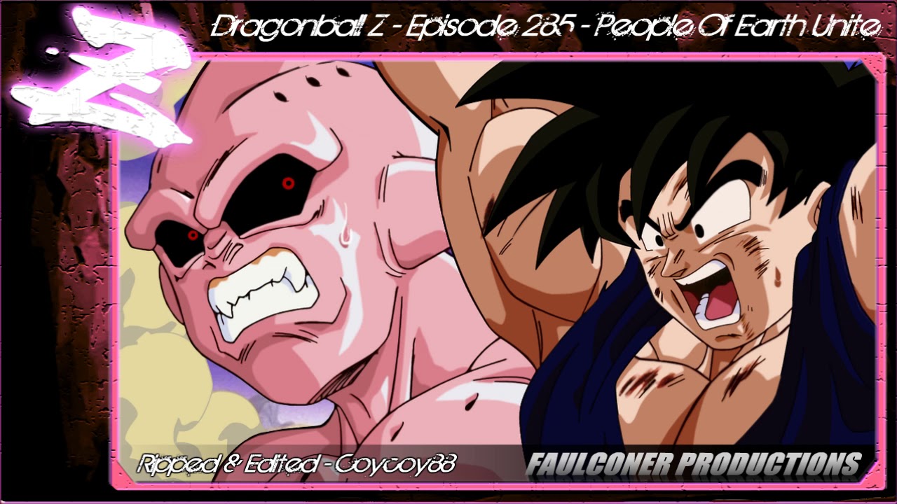 Dragonball Z - Episode 285 - People Of Earth Unite - [Faulconer Background Music Only]