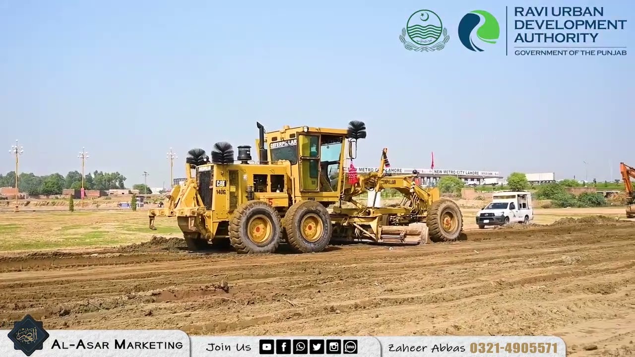 Development Update River Embankment Works M2 Motorway Access Connectivity #ruda #NewMetroCityLahore