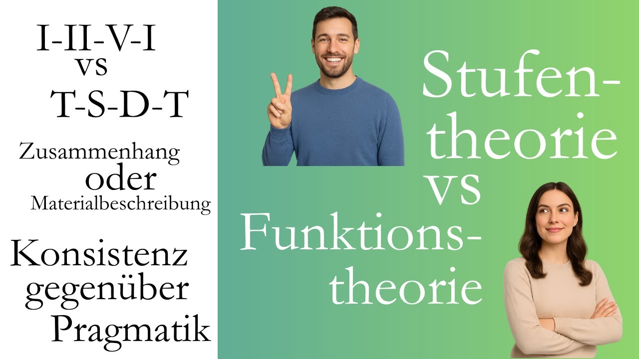 #stufentheorie vs. #funktionstheorie - Part 1 | Subdominante oder zweite Stufe? | #musiktheorie