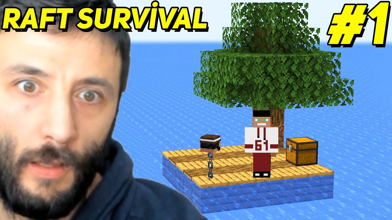 RAFT SURVİVAL MİNECRAFT 1.Bölüm