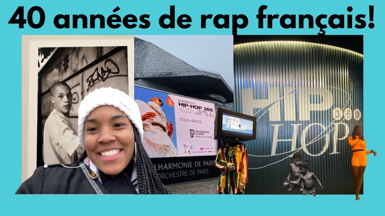 LA MEILLEURE EXPOSITION À PARIS! Hip-Hop 360 à la Philharmonie de Paris (40 ans de rap français)