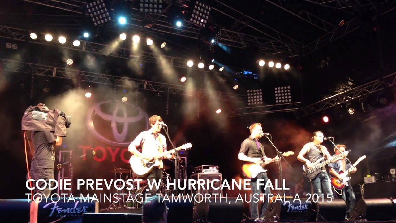 Codie Prevost at Tamworth Country Music Festival in Australia