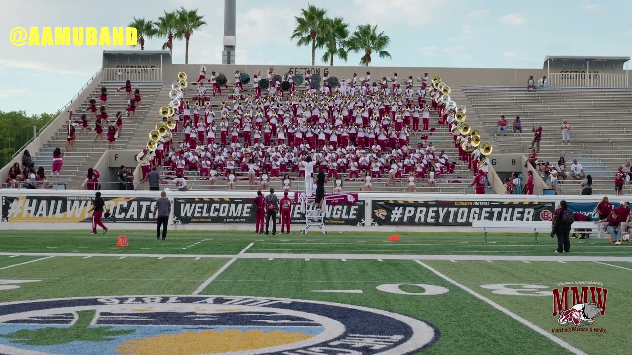 AAMU BAND vs BETHUNE COOKMAN 5TH QTR (2025) 4k UHD