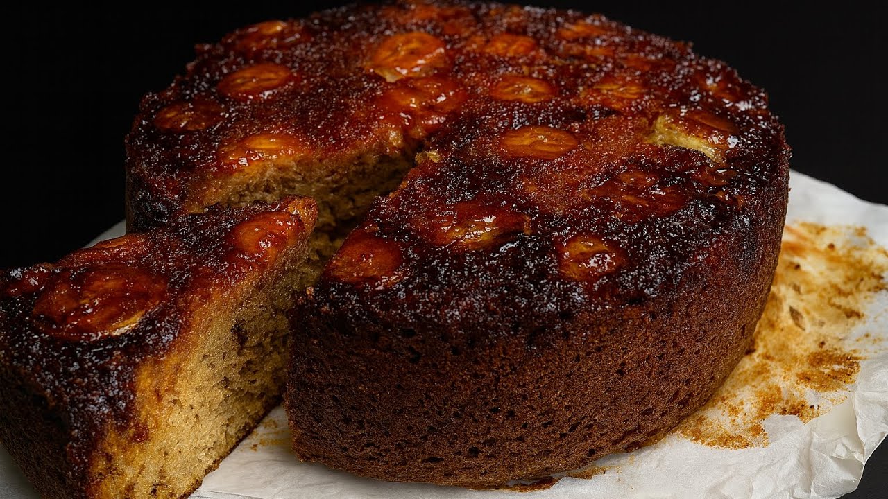 Banana mango cake in 15 minutes! TENDER and VERY DELICIOUS.Easy recipe!