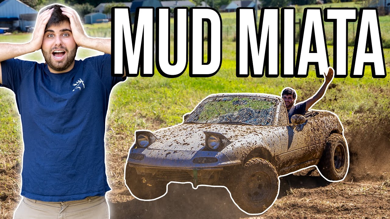 Taking My Lifted MIATA MUDDING! *Crazy DRIFTING*