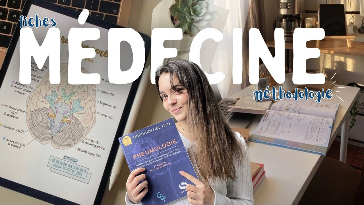 MA M&Eacute;THODE POUR FAIRE MES FICHES DE M&Eacute;DECINE en 4e ann&eacute;e