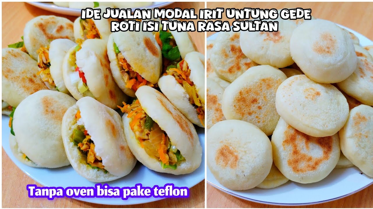 IDE CAMILAN MURAH RASA SULTAN  RESEP ROTI ARAB MINI ISI TUNA‼️