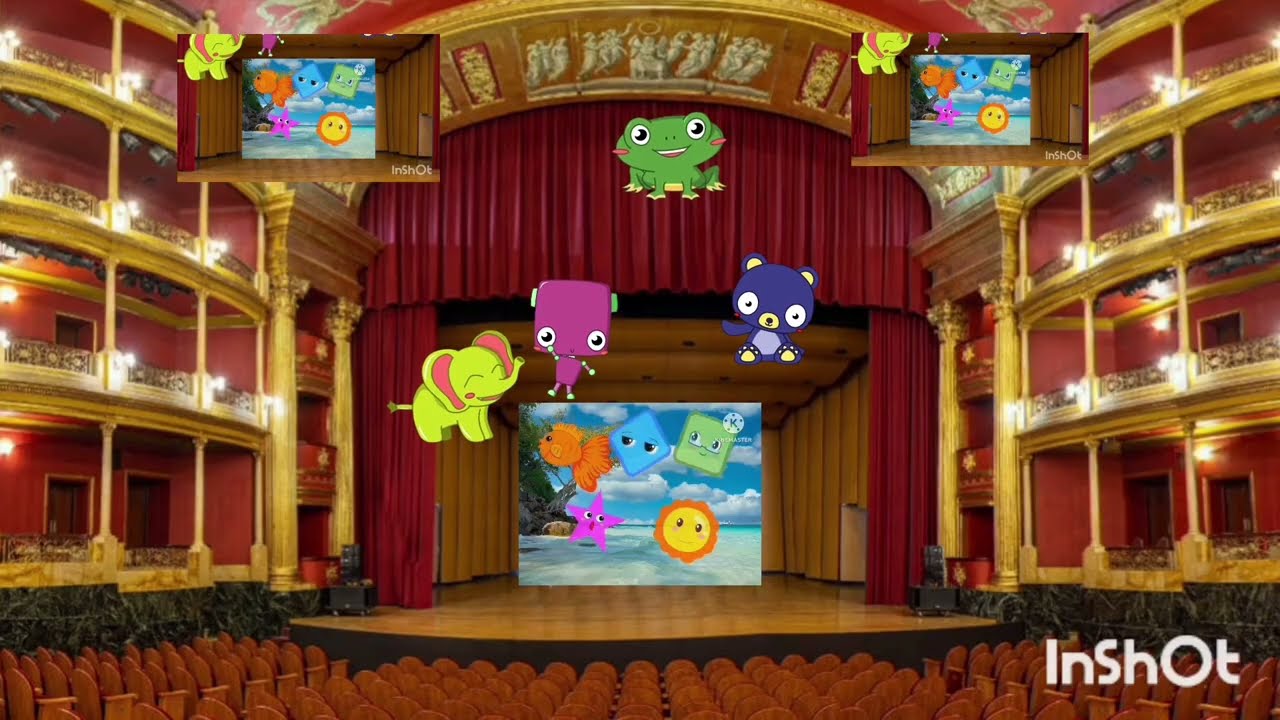 Baby Shark Purple Robot Show the live 