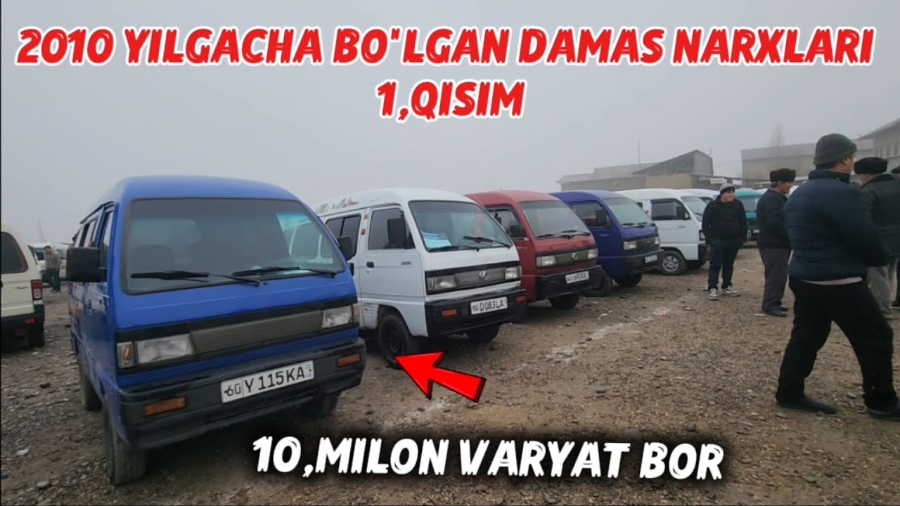2026 YIL 18 YANVAR DAMAS NARXLARI NAMANGAN MASHINA BOZORI.