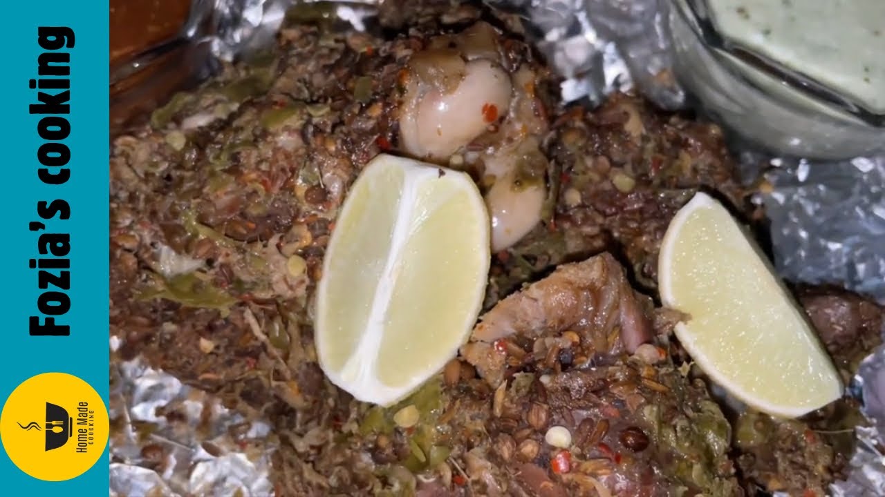 SUPER 👌 MASALAYDAR STEAM MUTTON Bakra Eid Special Recipe By Fozia’s Cooking