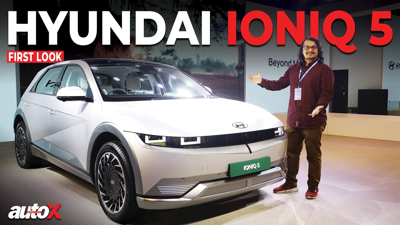 Hyundai Ioniq 5 EV Walkaround | Electric Car Launched at India Auto Expo 2023 | autox