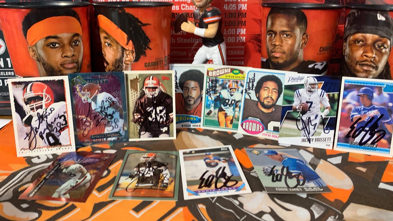 TTM Autograph Mailday Episode # 22. NFL & MLB Returns. Cleveland Browns Training Camp Recap
