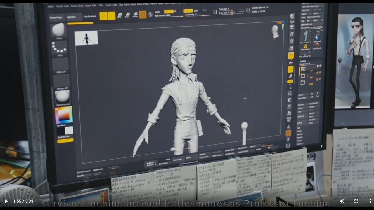 This is how Professor Luchino was made l Identity v