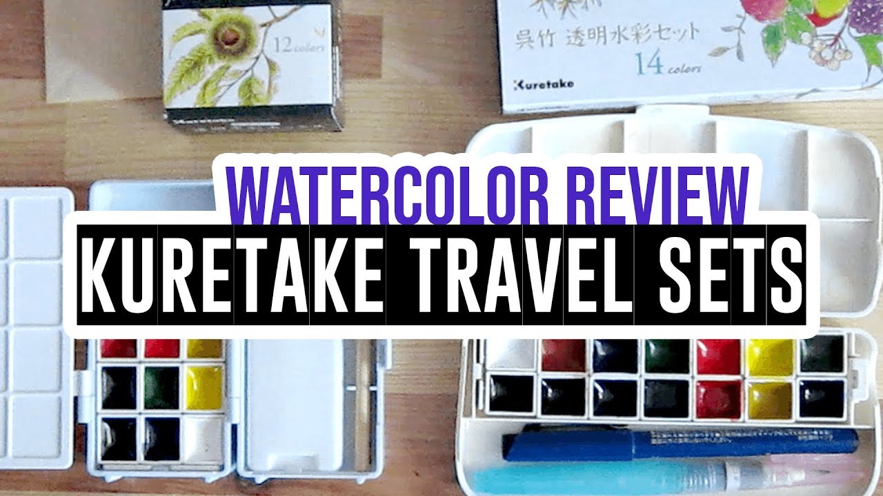 Kuretake Watercolor Pocket Boxes Review