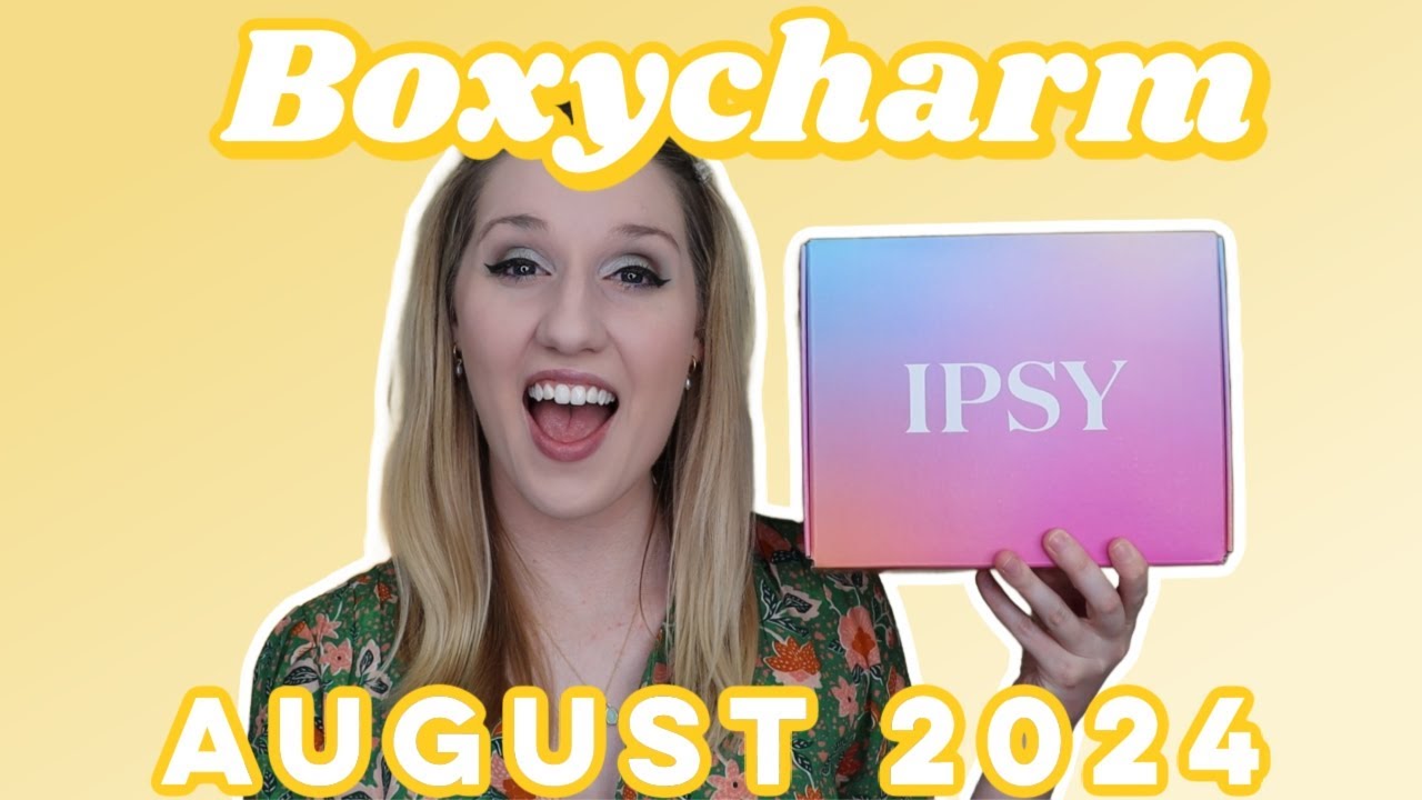 Boxycharm by Ipsy | Unboxing & Try-On | August 2024