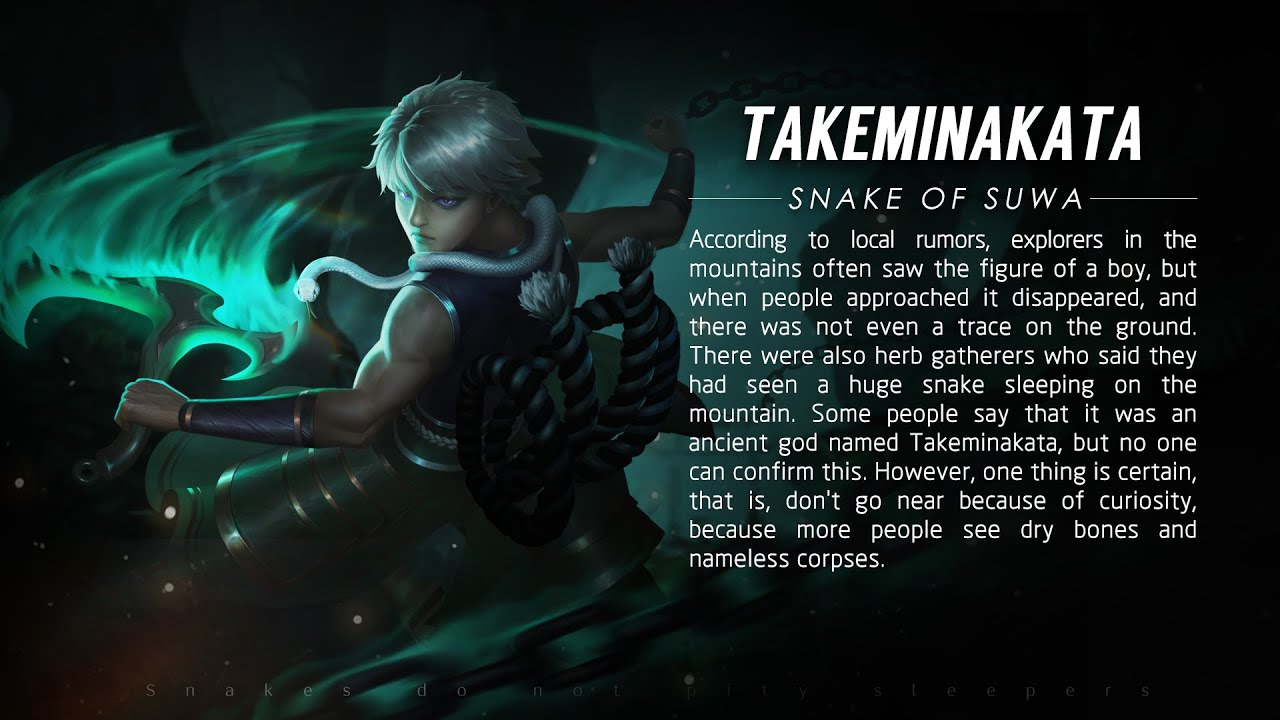 Snake of Suwa &middot; Takeminakata - THE CLASSIC 5v5 MOBA ON MOBILE【Legend of Ace】