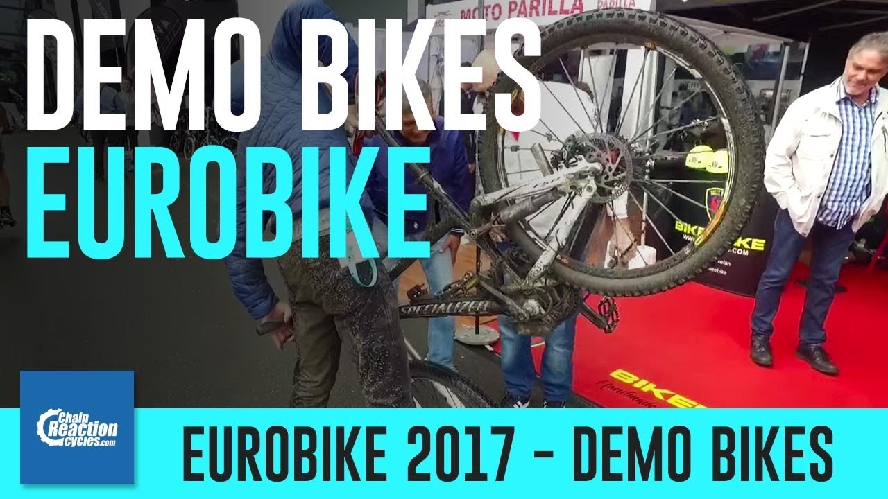 Demo bikes at Eurobike 2017