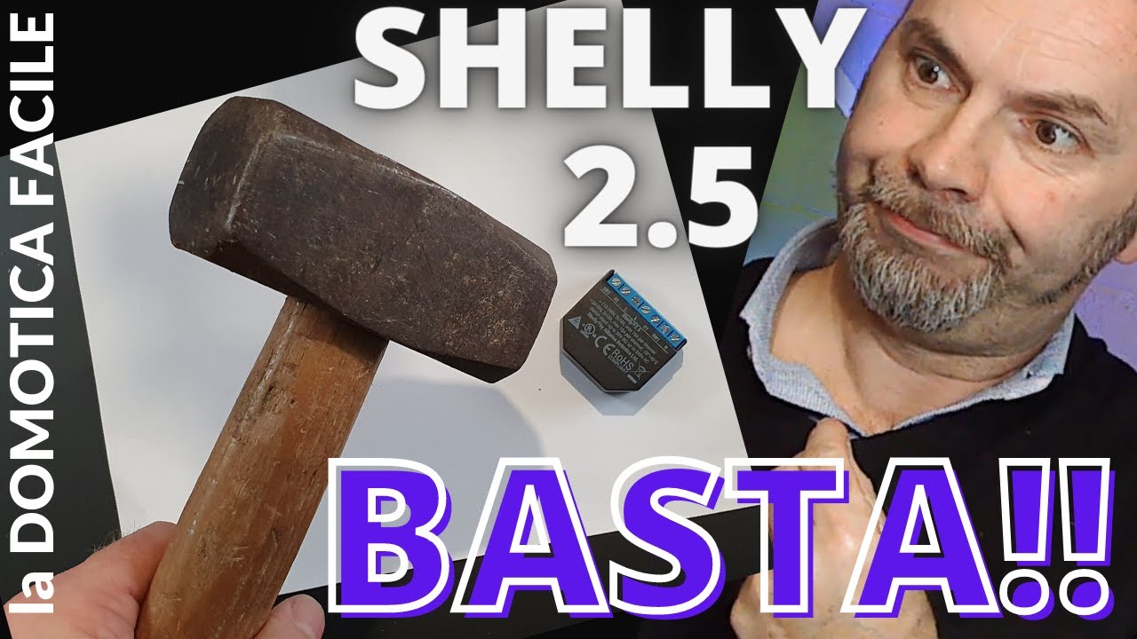 Problema con Shelly 2.5 non funziona-Risolto lo sclero?😅 con @Giuseppe Amico elettronica e fai da te