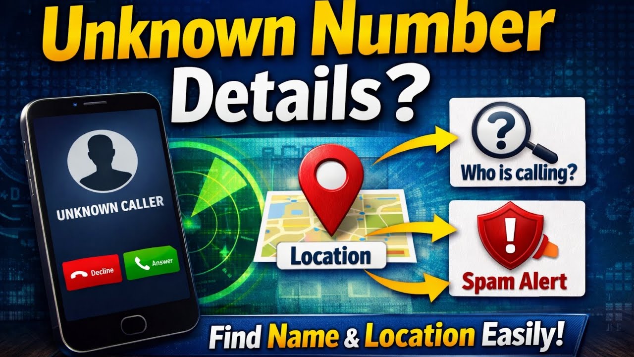How to Find Information About Any Unknown Phone Number (100% Working Method)