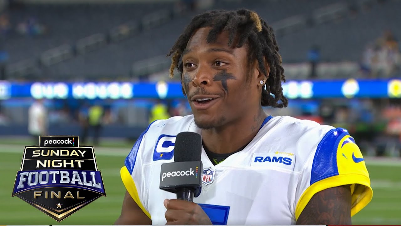 Playing with Rams 'rejuvenating' for Jalen Ramsey | Peacock Sunday Night Football Final | NBC Sports