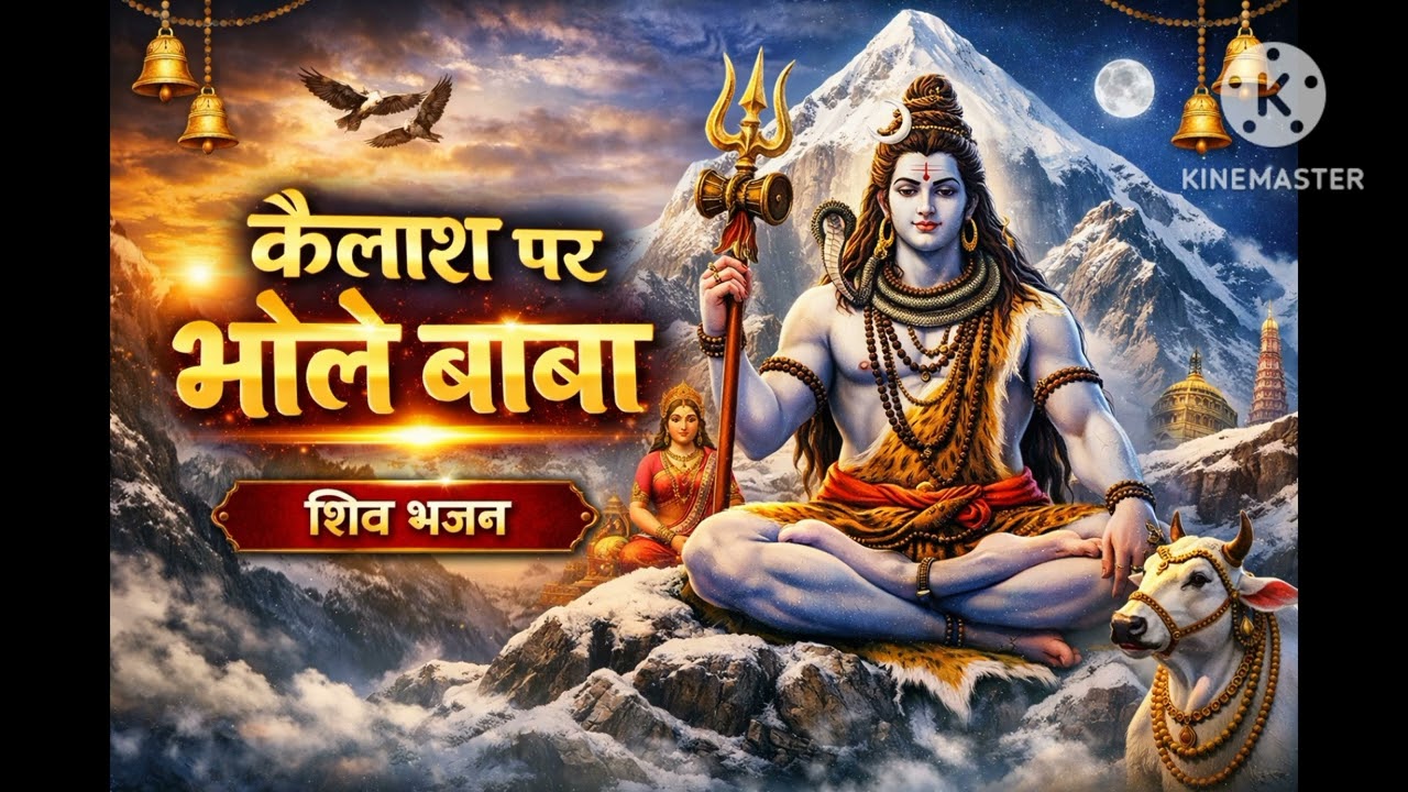 कैलाश पर भोले बाबा 🙏 | शिव भजन | Har Har Mahadev | Bhole Baba Bhakti Song 2026