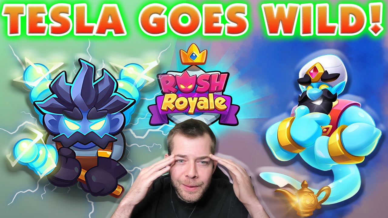 6:35 MIN with Tesla (Crazy damage) | Rush Royale